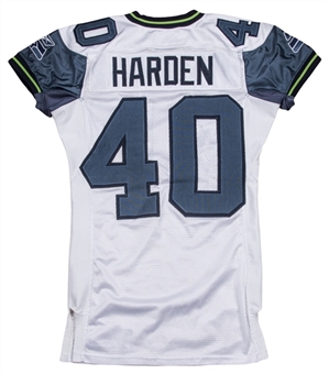 2005 Michael Harden Game Issued Seattle Seahawks Road Jersey #40